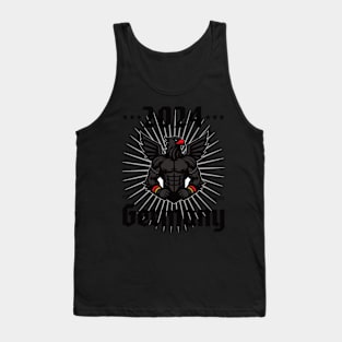 Cool Germany design with the muscular federal eagle Tank Top